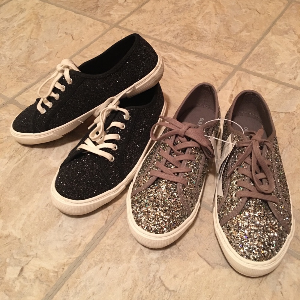 Glitter Old Navy Flat Sneakers